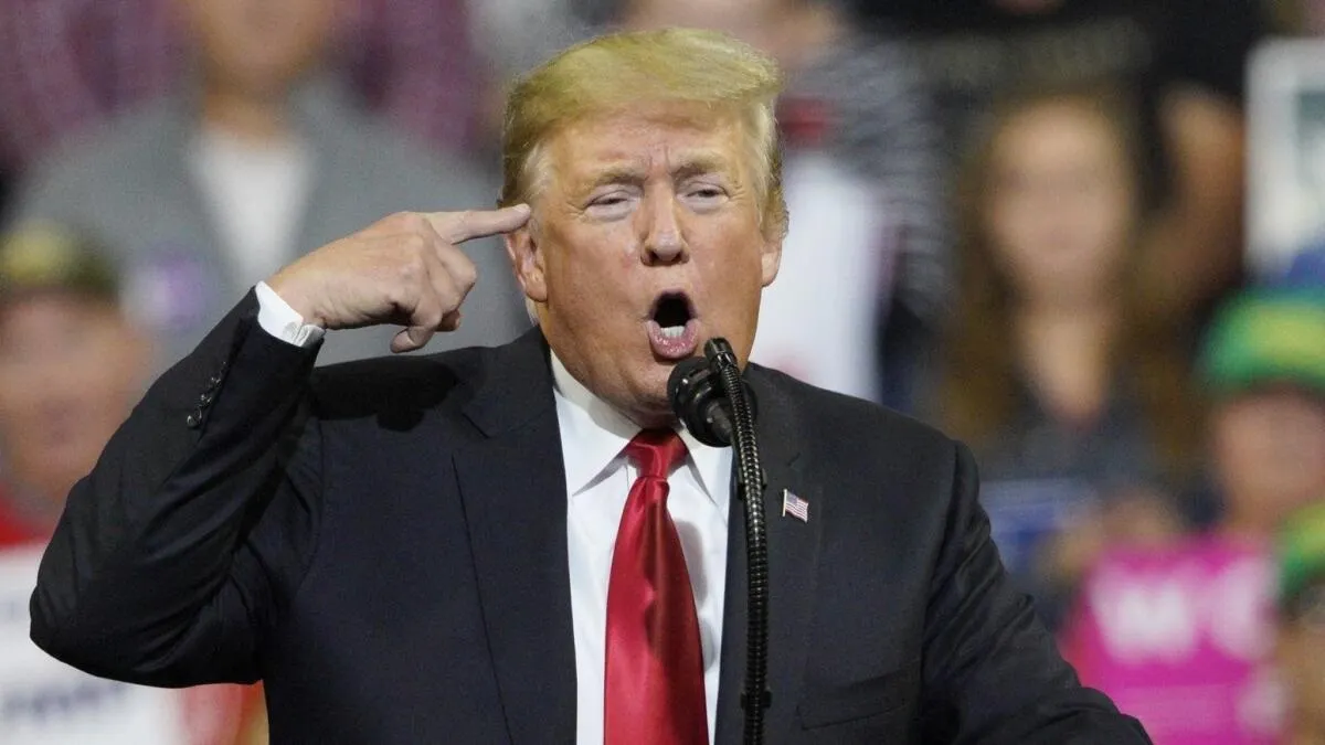 US President Donald Trump