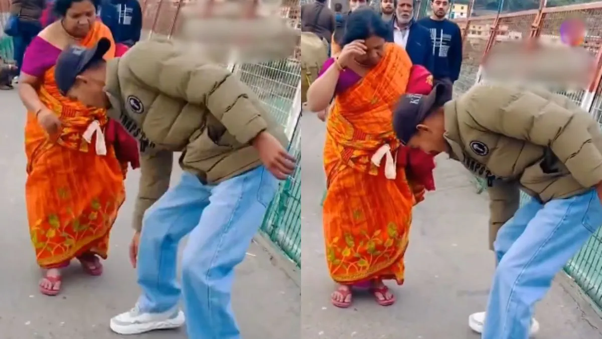 वायरल वीडियो का स्क्रीनशॉट- India TV Hindi