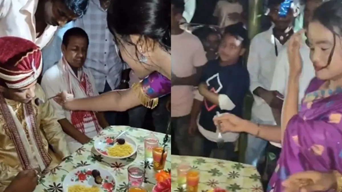 जीजा जी के साथ साली कर रही थी शरारत- India TV Hindi