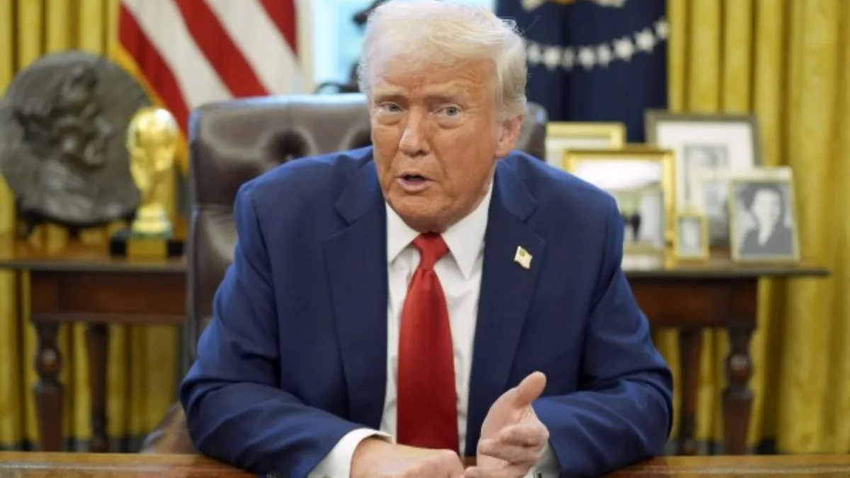 Donald Trump, presidente dos EUA. 