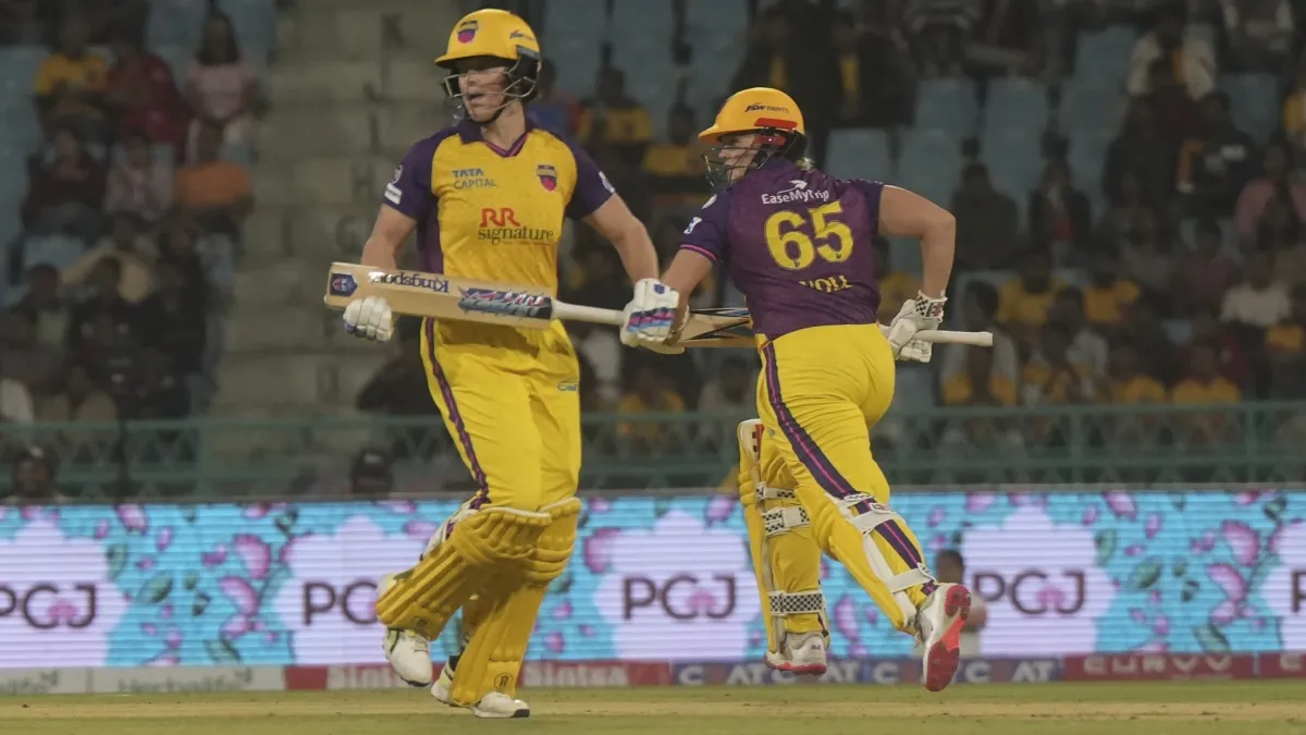UP vs RCB: यूपी वॉरियर्स के बल्लेबाजों ने दिखाया जबरदस्त प्रदर्शन - India TV Hindi 1 यूपी योद्धा महिलाओं