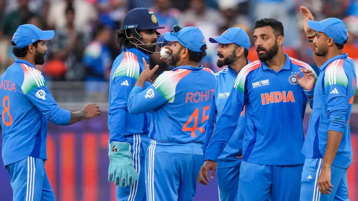 Varun Chakravarthy with Indian Cricket Team