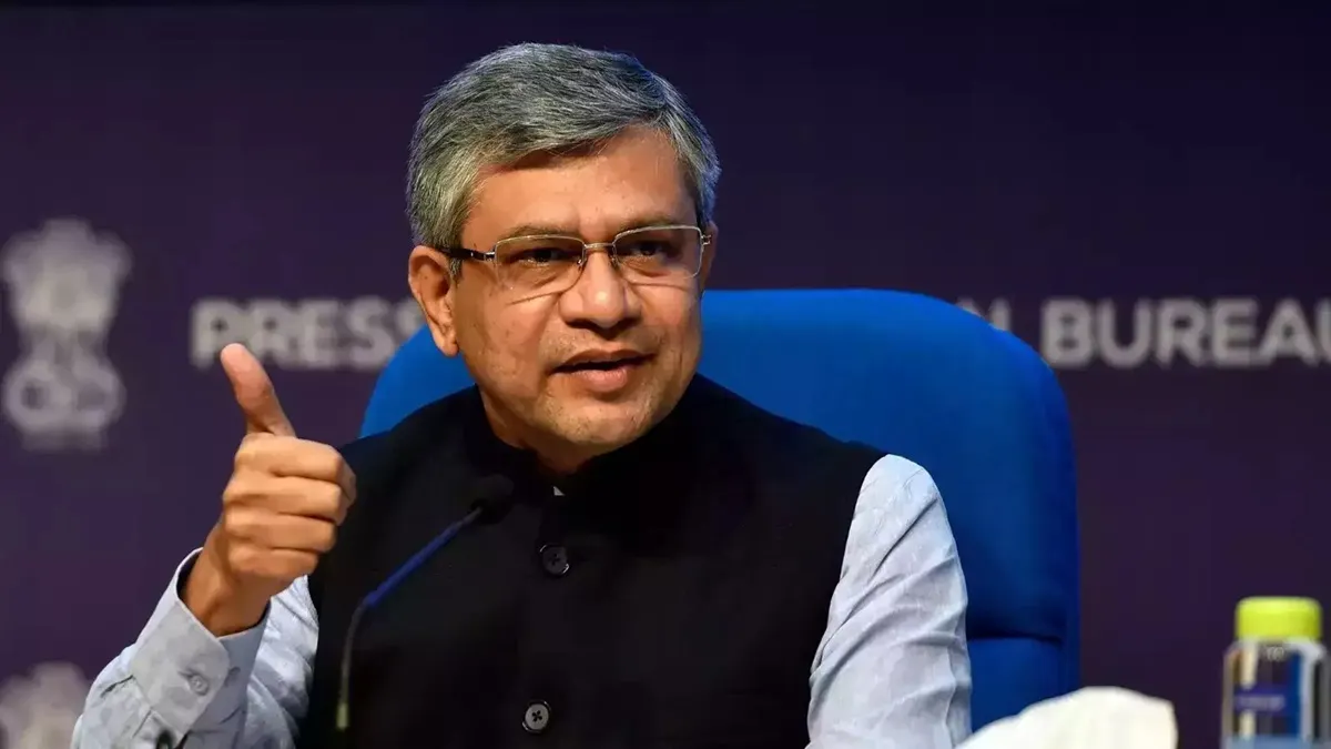 Railway Minister Ashwini Vaishnav.