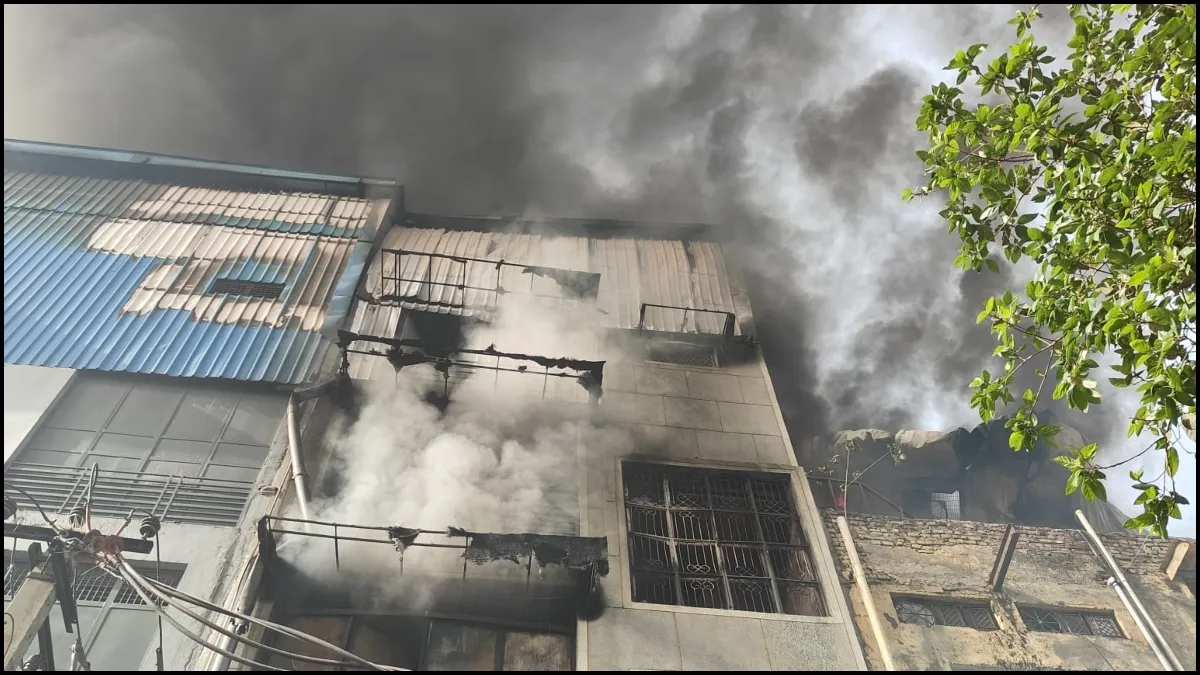 Delhi Factory fire