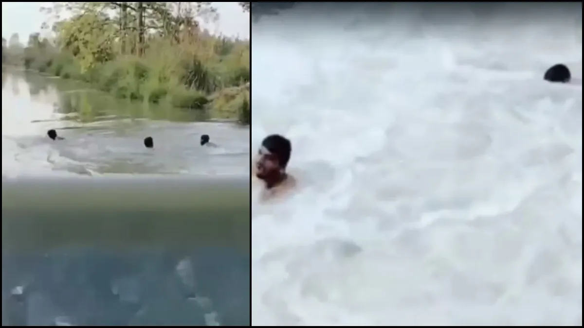 Drowning Video- India TV Hindi