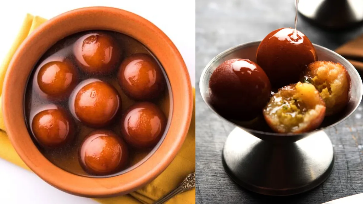 Method of making Gulab Jamun with milk powder
