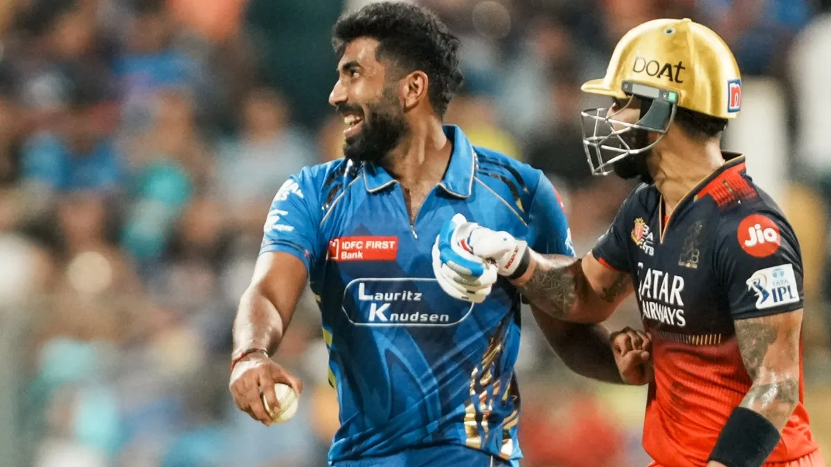 jasprit bumrah and virat kohli
