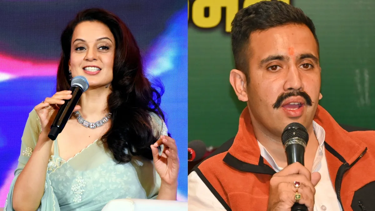कंगना ने विक्रमादित्य सिंह पर साधा निशाना।- India TV Hindi