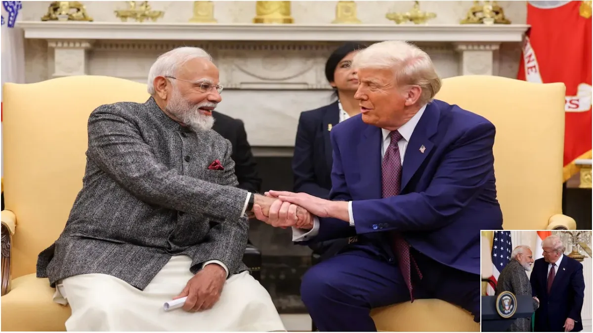 PM Modi and Donald Trump 
