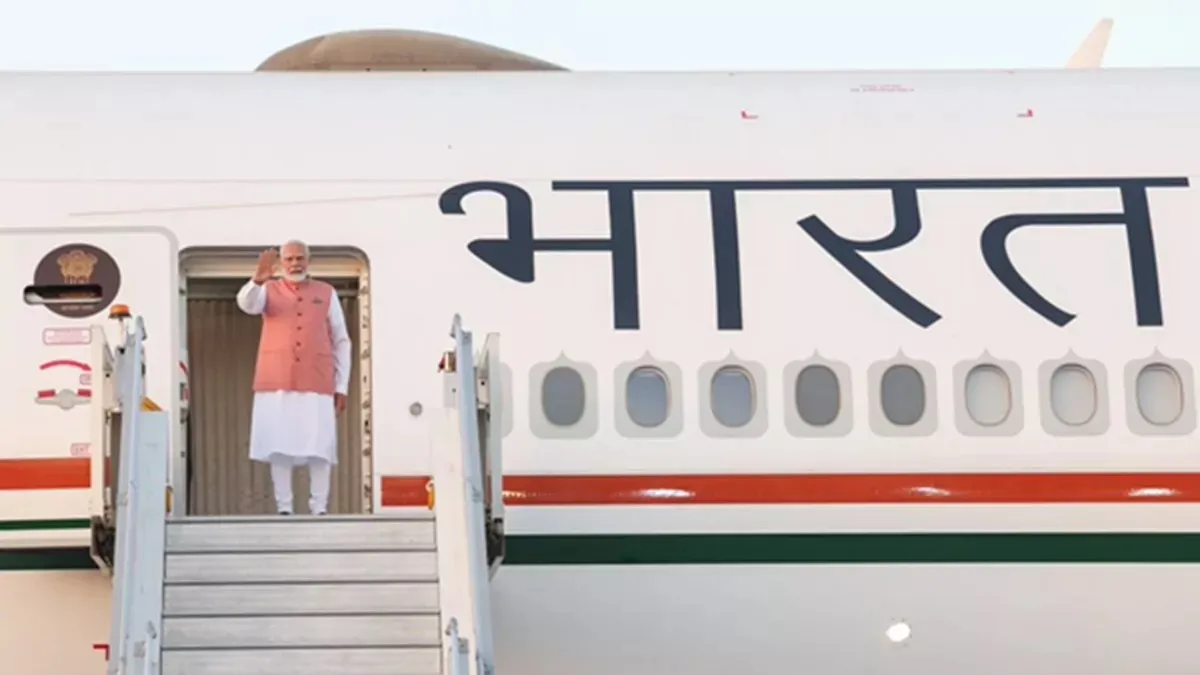 PM Modi Folhas para a Tailândia