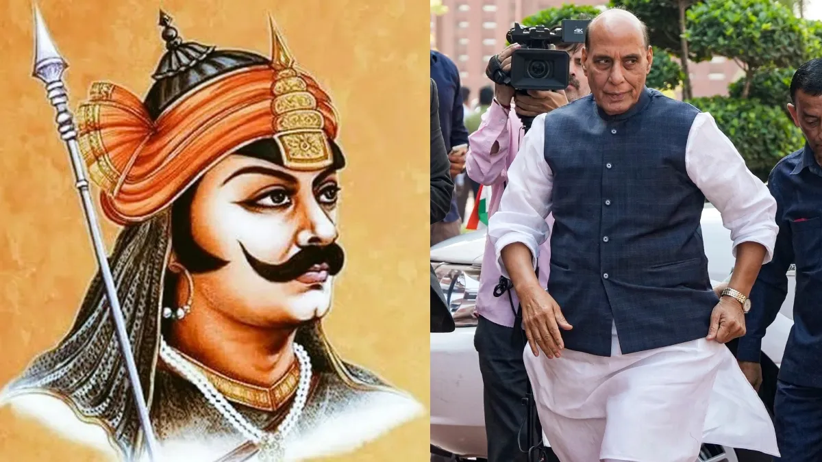राजनाथ सिंह करेंगे महाराणा प्रताप की मूर्ति का अनावरण।- India TV Hindi