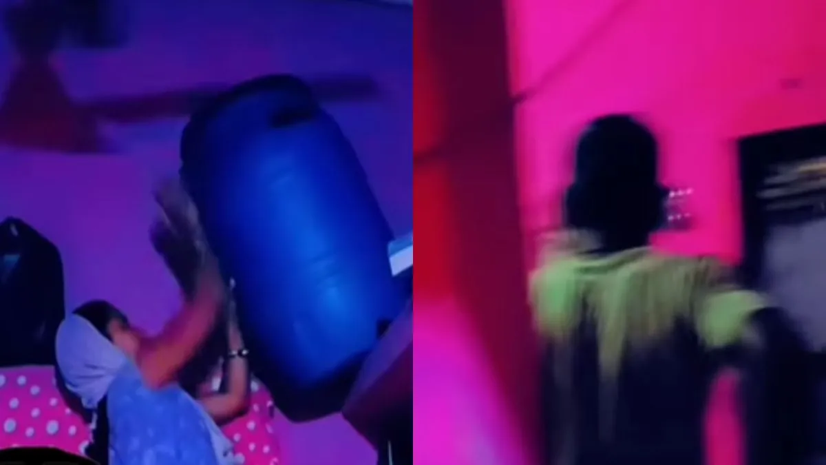 वायरल वीडियो का स्क्रीनशॉट- India TV Hindi