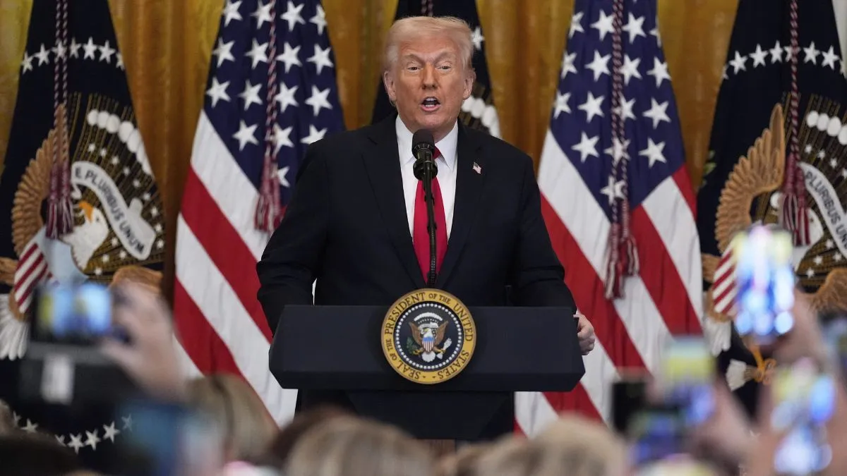 डोनाल्ड ट्रंप, अमेरिका के राष्ट्रपति। - India TV Hindi