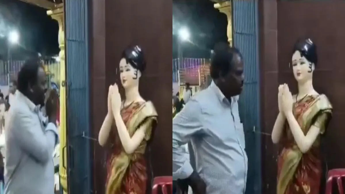 वायरल वीडियो का स्क्रीनशॉट- India TV Hindi