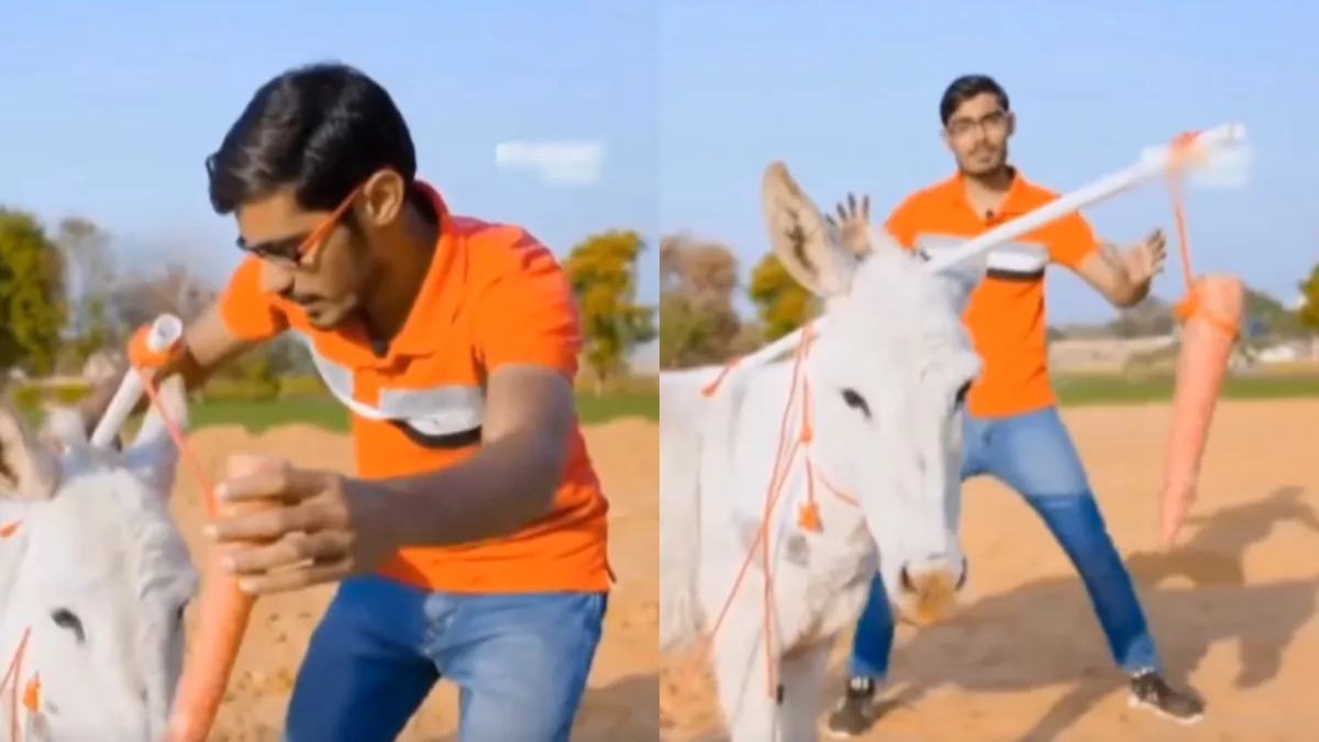 Captura de tela do vídeo viral