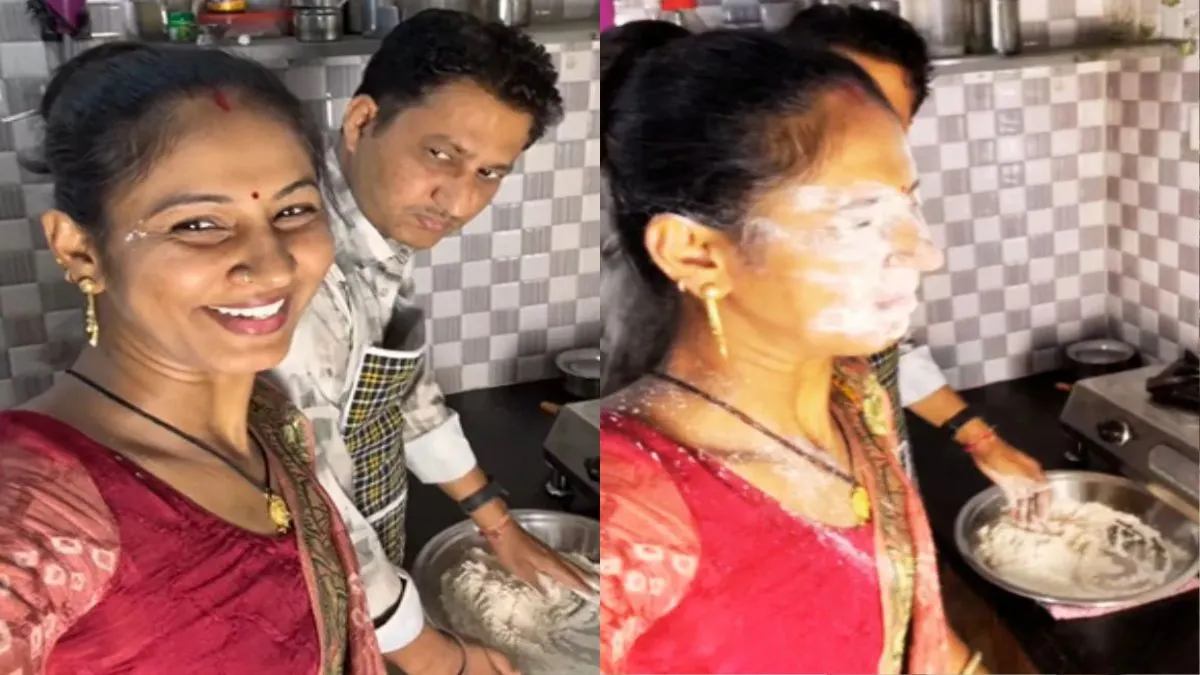 Vídeo deste marido e mulher ficando viral