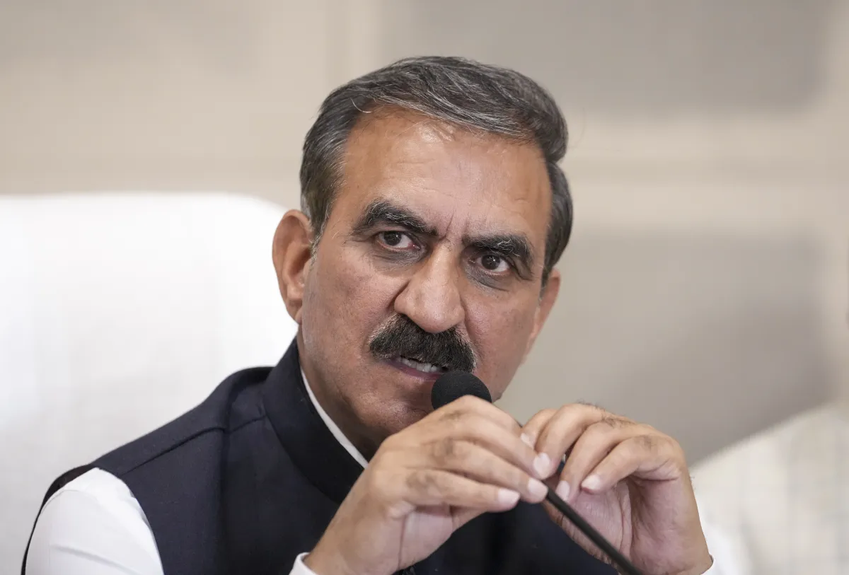मुख्यमंत्री सुखविंदर सिंह सुक्खू