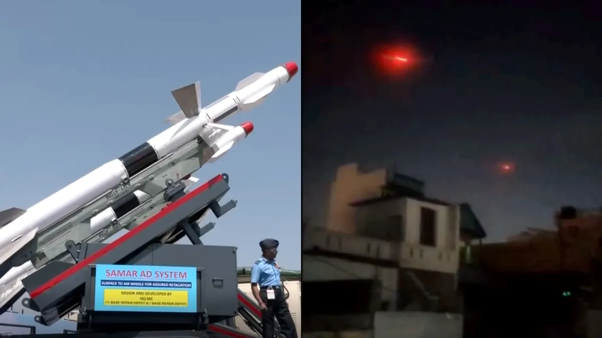 पाकिस्तान के ड्रोन और मिसाइल हमले को मिसाइल पचोरा और समर ने नाकाम किया - India TV Hindi