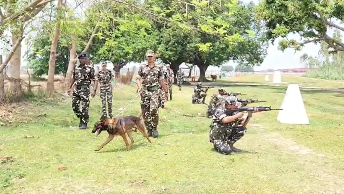 Alert on the Indo-Nepal border.