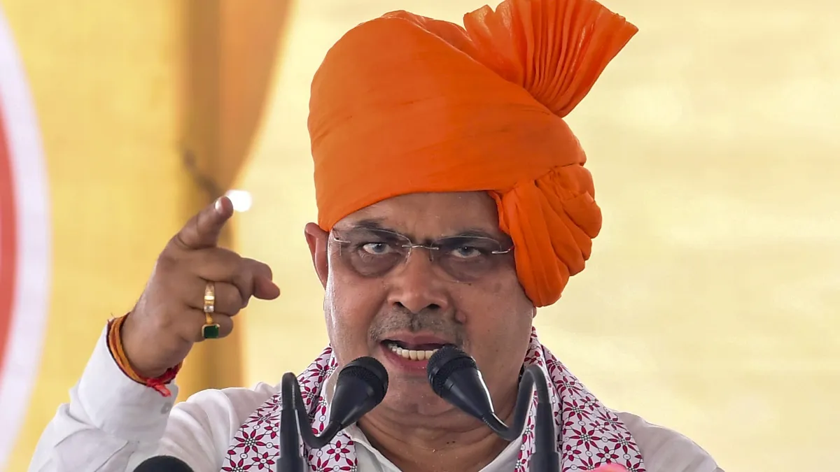 राजस्थान के मुख्यमंत्री भजनलाल शर्मा