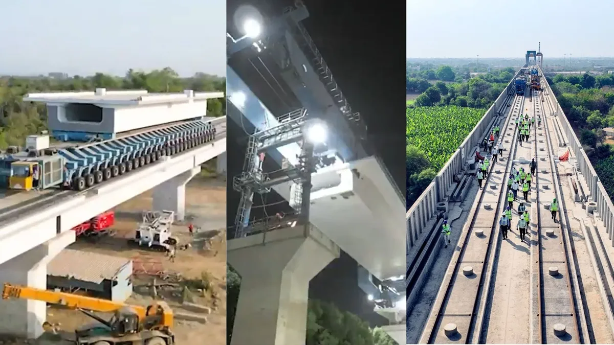 Officers and employees working on Mumbai-Ahmedabad Bullet Train Project.