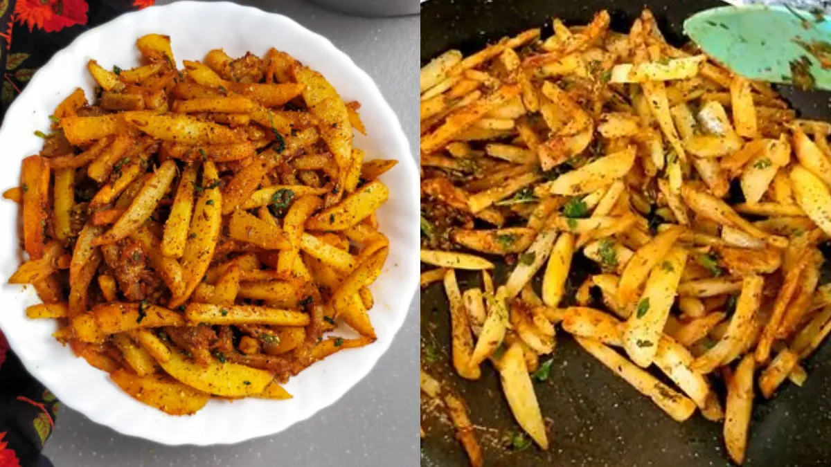 Potato crispy vegetable