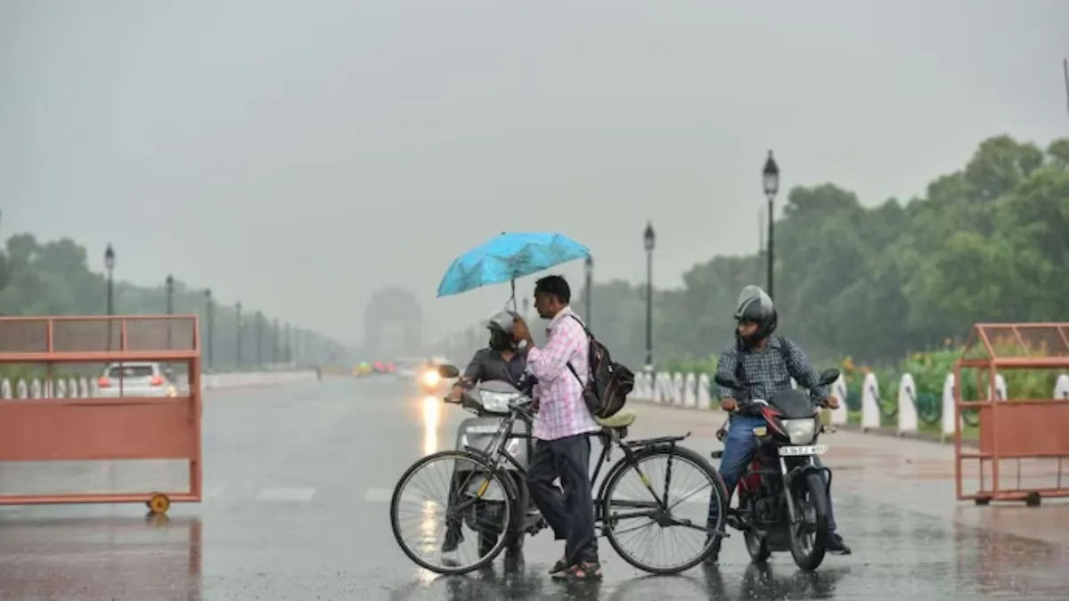 दिल्ली में बारिश का अलर्ट