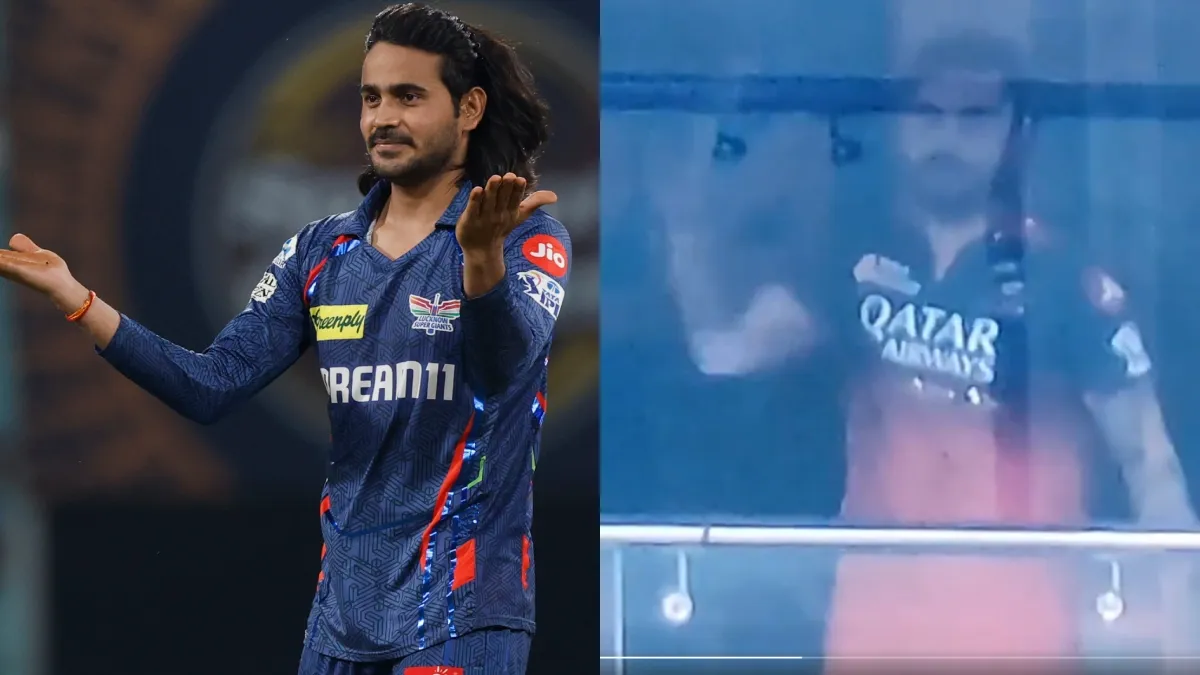 Digvesh Rathi and Virat Kohli