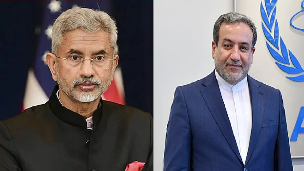 एस जयशंकर और ईरान विदेश मंत्री अब्बास अरागची