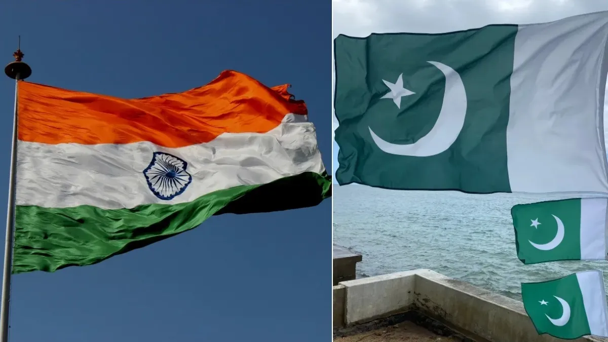 भारत-पाकिस्तान झंडा