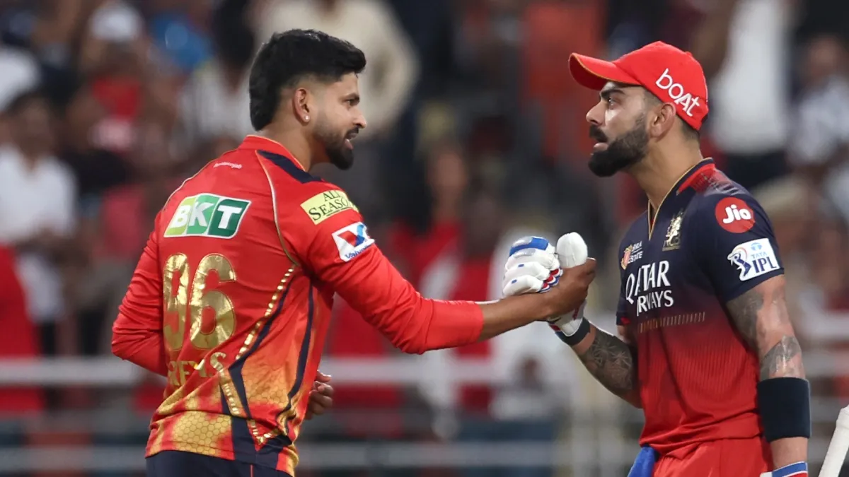 Shreyas Iyer and Virat Kohli