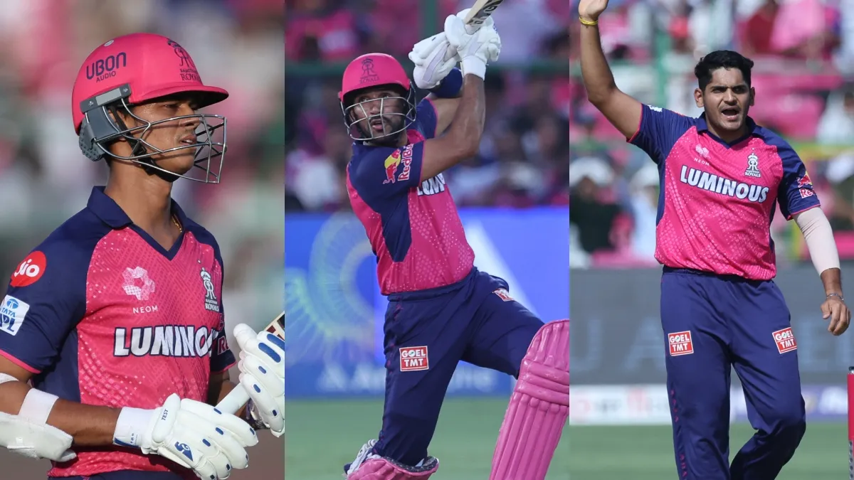 Yashasvi Jaiswal, Dhruv Jurael and Tushar Deshpande