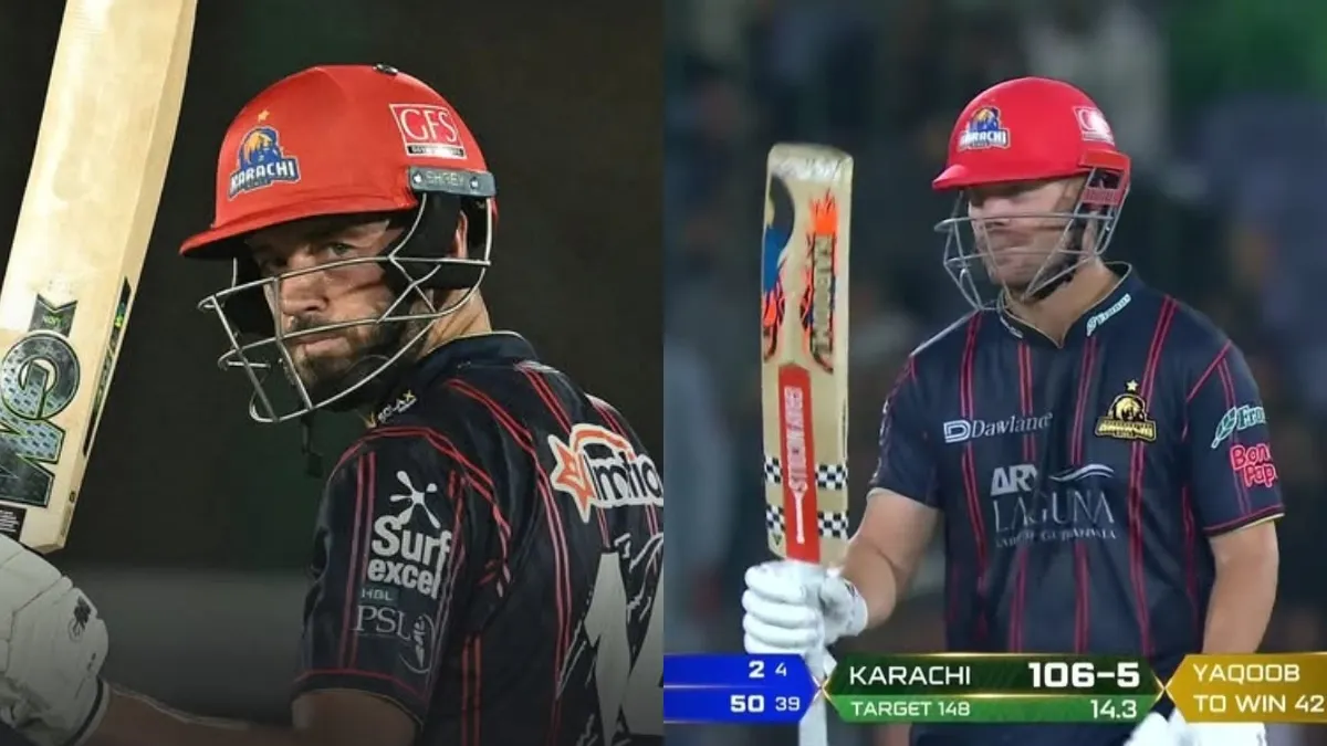 James Wins and David Warner