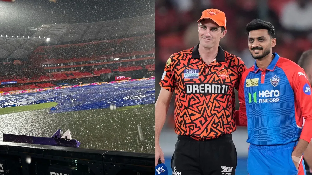Pat Cummins and Akshar Patel