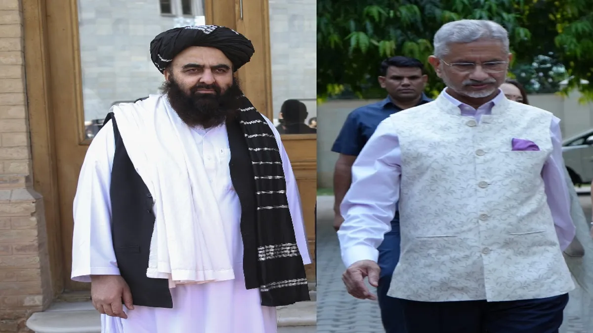 S Jaishankar (R) Aamir Khan Muttki (L)