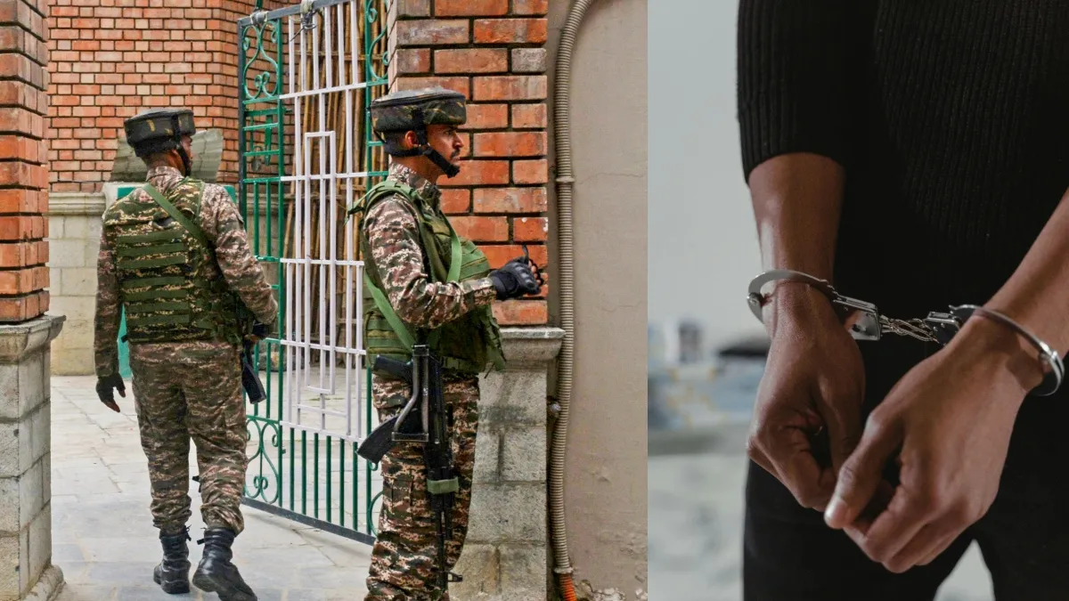 जम्मू-कश्मीर में सुरक्षाबलों का ऑपरेशन।- India TV Hindi