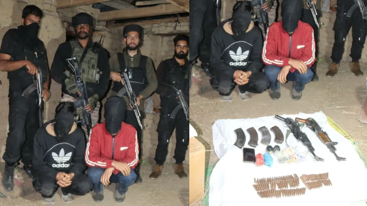 Shopian let terror associates arrested