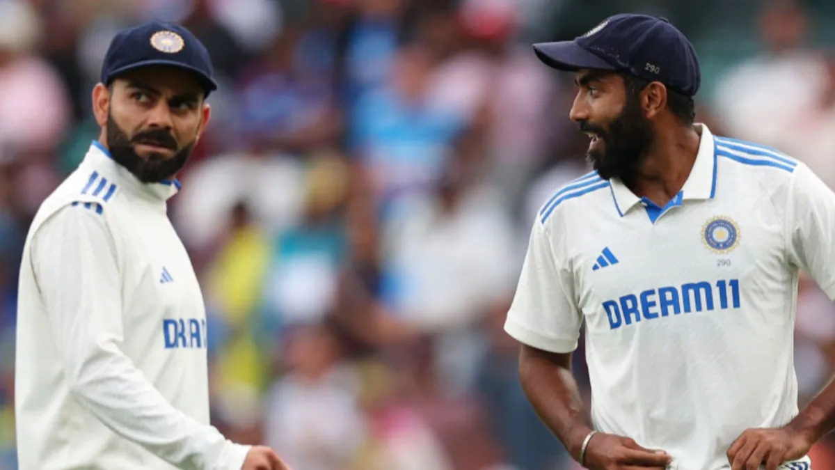 jasprit bumrah and virat kohli