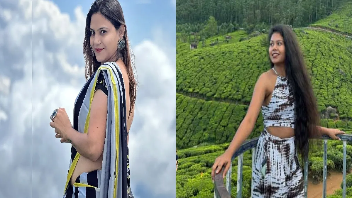 Jyoti Malhotra and YouTuber Priyanka Prajapati