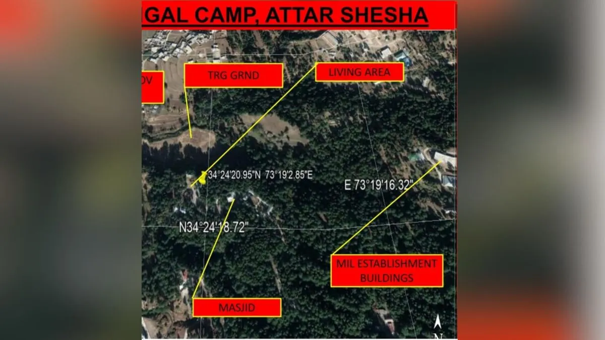 लश्कर-ए-तैयबा के ट्रेनिंग कैंप की तस्वीर आई सामने