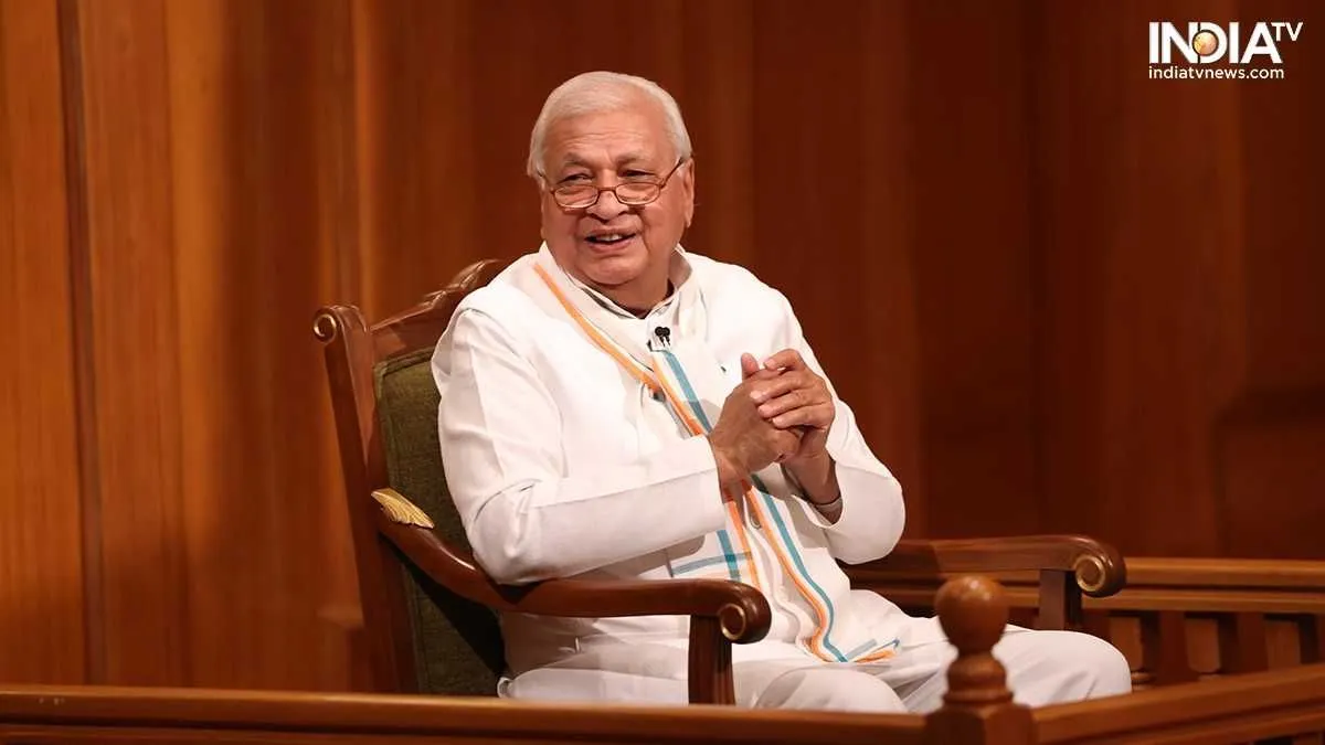 आप की अदालत में आरिफ मोहम्मद खान