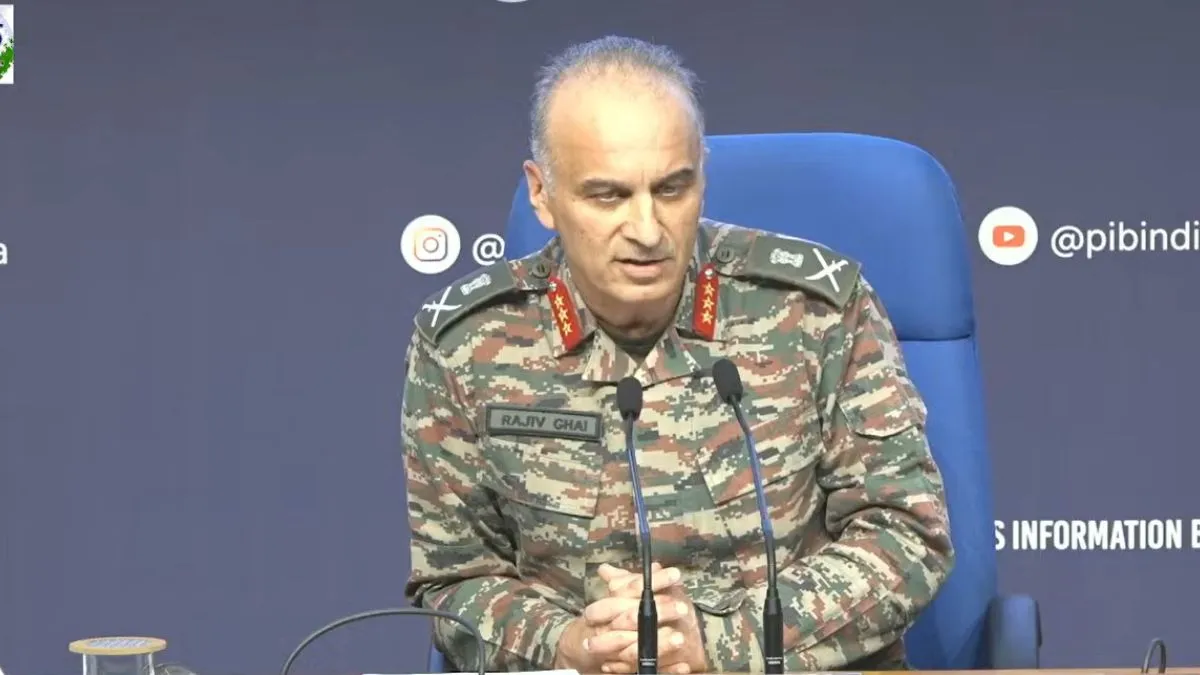 DGMO Lieutenant General Rajiv Ghai