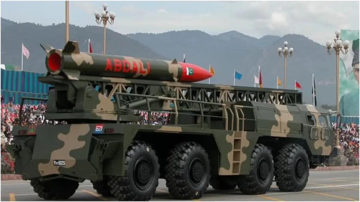 Indian Army shot down Abdali missile in Jaisalmer