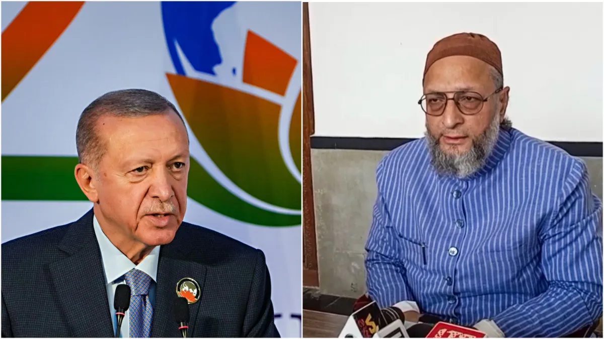 Turkiye supporting Pakistan Asaduddin Owaisi got angry said there are more Muslims in India than in