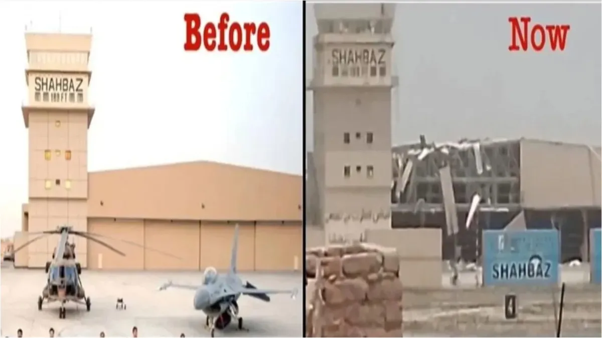 India caused huge damage to Pakistan many airbases destroyed satellite pictures revealed