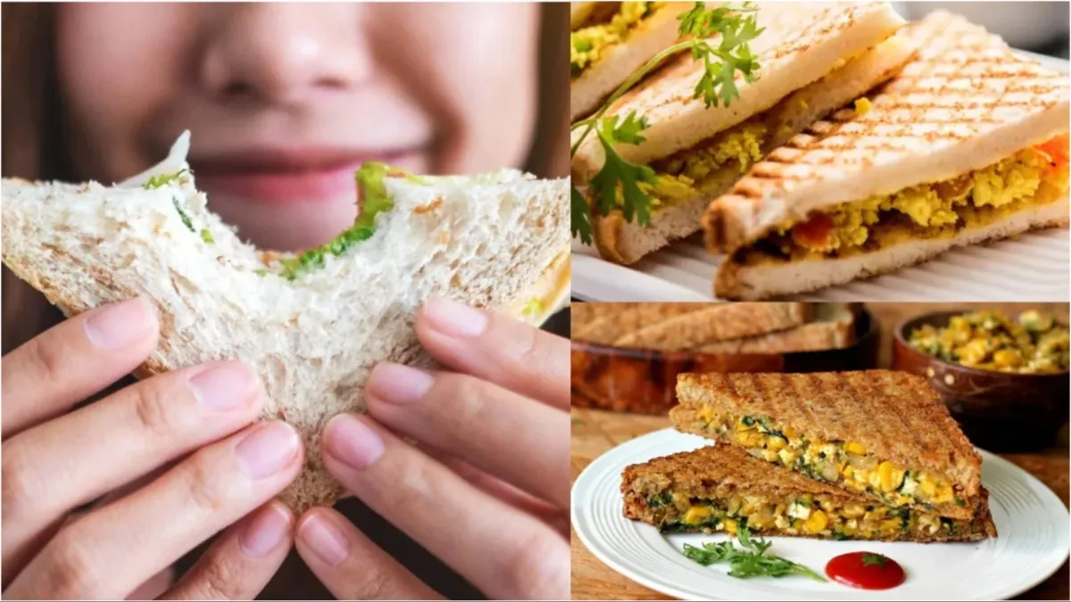 Paneer Corn Sandwich