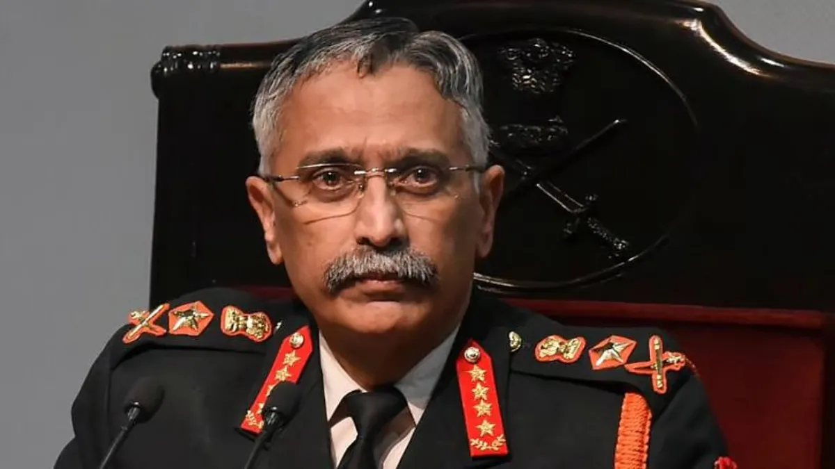 भारत के पूर्व सेनाध्यक्ष जनरल मनोज मुकुंद नरवणे।
