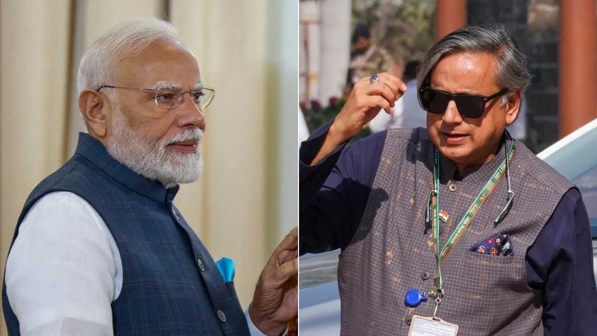 pm modi shashi tharoor