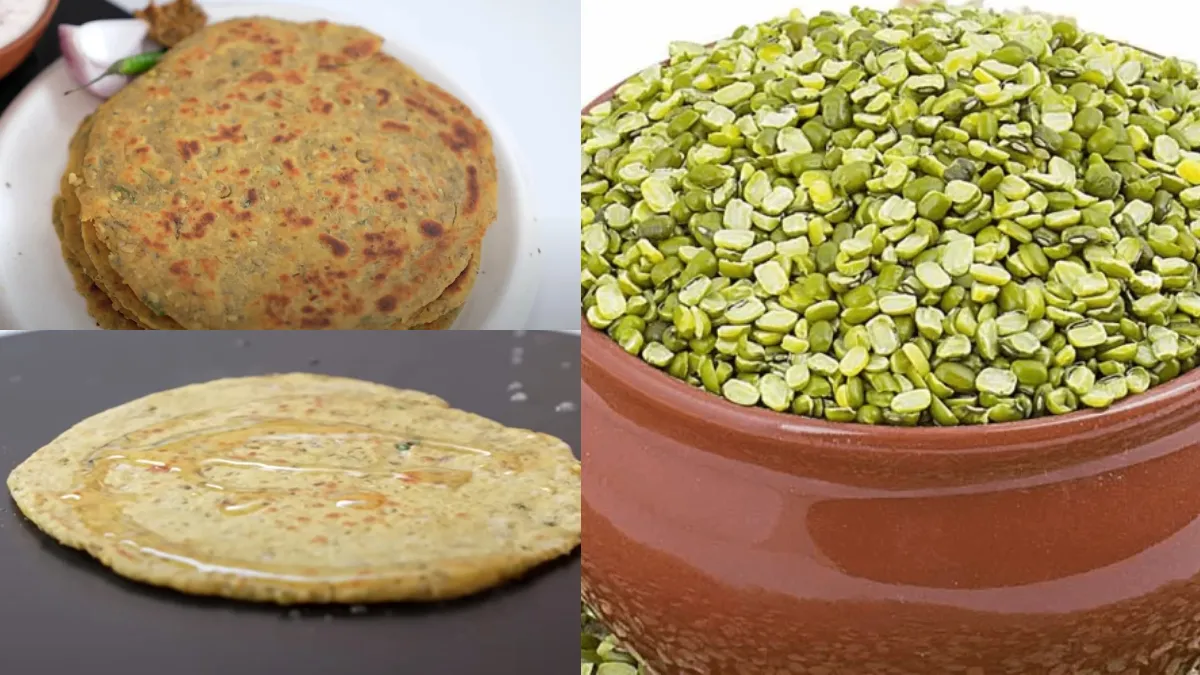 Moong Dal Paratha Recipe