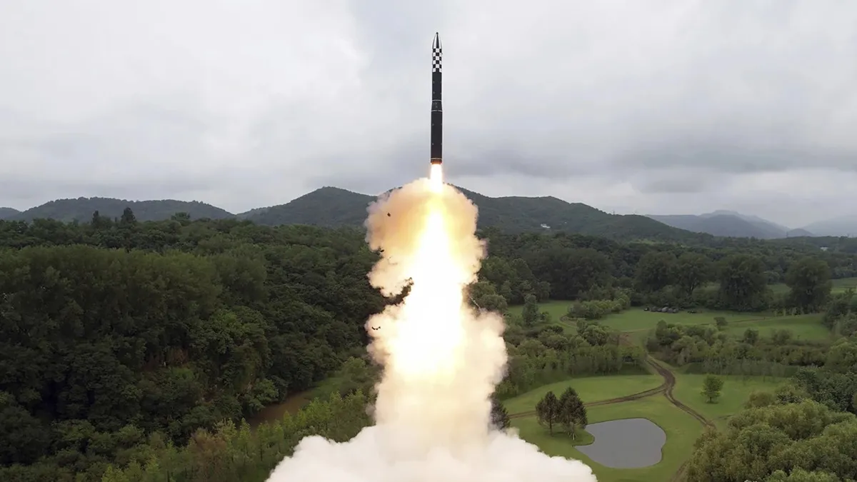 उत्तर कोरिया मिसाइल टे